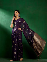 Womens Fashion Ethnic Navy Blue Color Sarees-MLSHWSA1314NBL0ONE